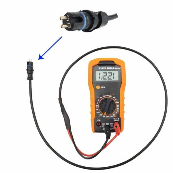 Heavy duty ABS diagnostic multimeter cable