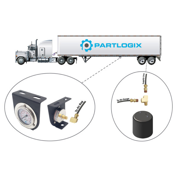 onboard load scale solution for semi truck and trailer