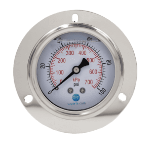 Silicone Oil Liquid Filled Pressure Gauge