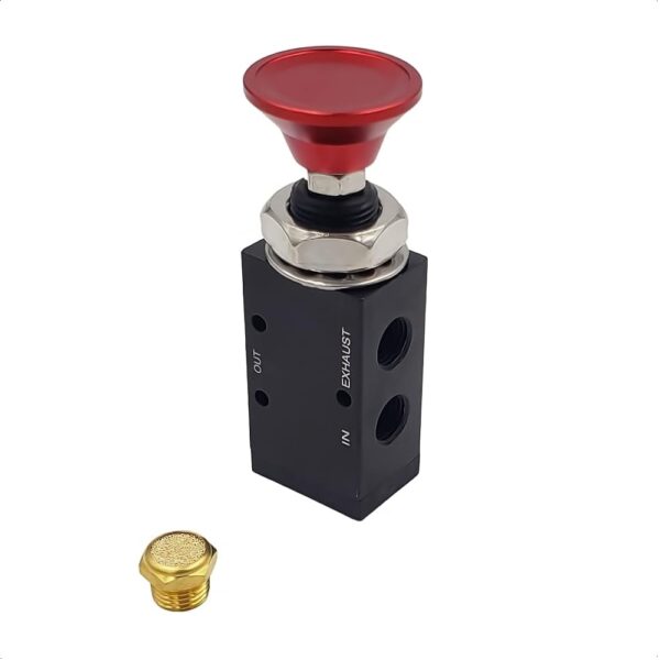 3 Way 2 Position Push Pull Manual Tailgate Air Valve